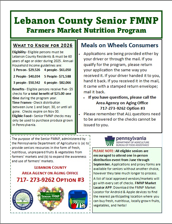 Farmer's Market Program